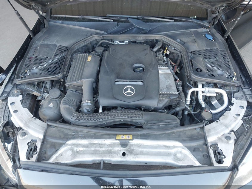 2017 Mercedes-Benz C 300 VIN: 55SWF4JB9HU189646 Lot: 45421503