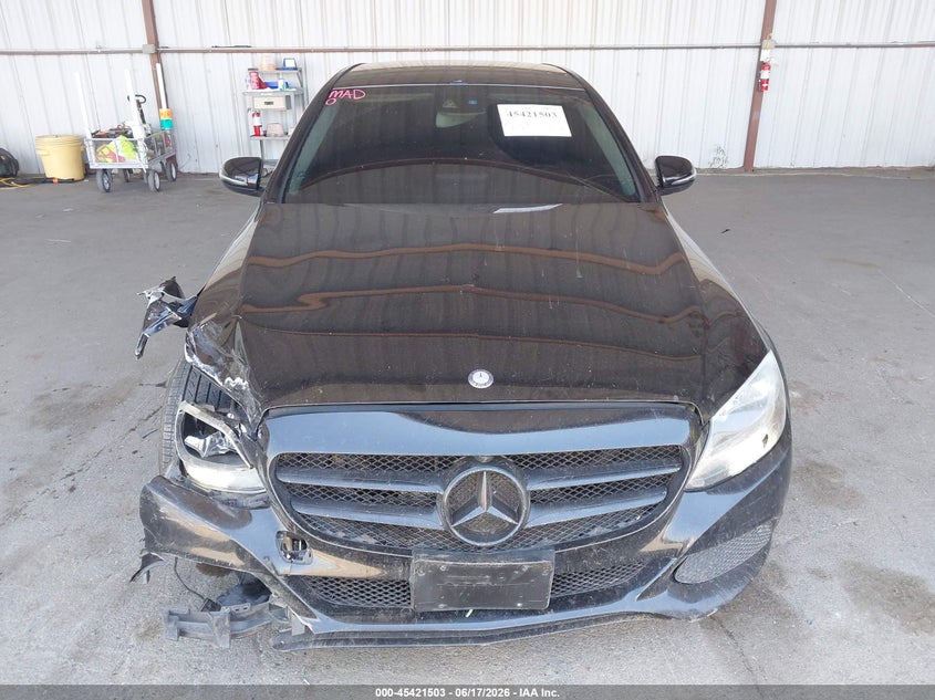 2017 Mercedes-Benz C 300 VIN: 55SWF4JB9HU189646 Lot: 45421503