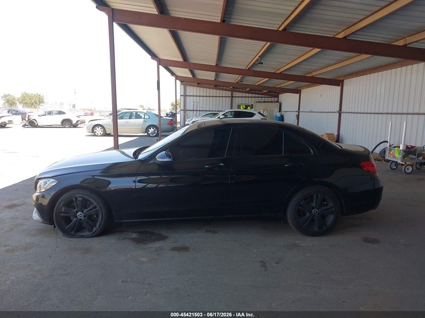2017 Mercedes-Benz C 300 VIN: 55SWF4JB9HU189646 Lot: 45421503