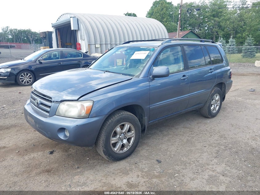 2007 Toyota Highlander V6 (2 Rows) (A5) JTEHP21A370198385 photo 1