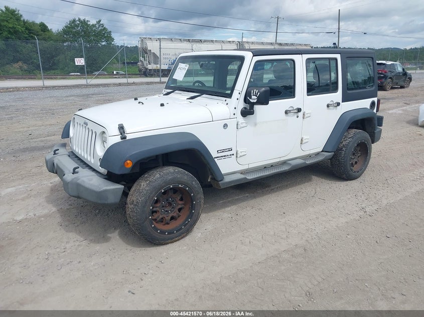 2015 Jeep Wrangler Unlimited Sport Rhd 1C4BJWKG9FL652061 photo 1