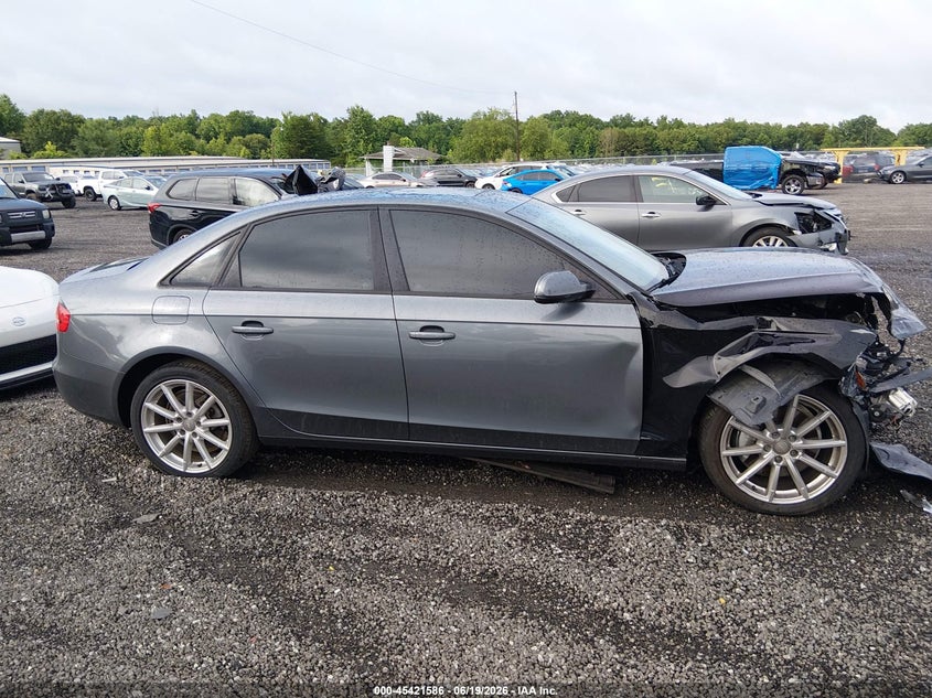 2014 Audi A4 2.0T Premium VIN: WAUBFAFL6EN039875 Lot: 45421586