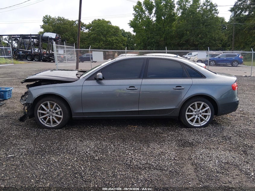 2014 Audi A4 2.0T Premium VIN: WAUBFAFL6EN039875 Lot: 45421586