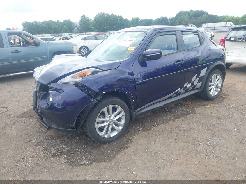 Vin: jn8af5mr4ht704127, lot: 45919640, nissan juke s 20172