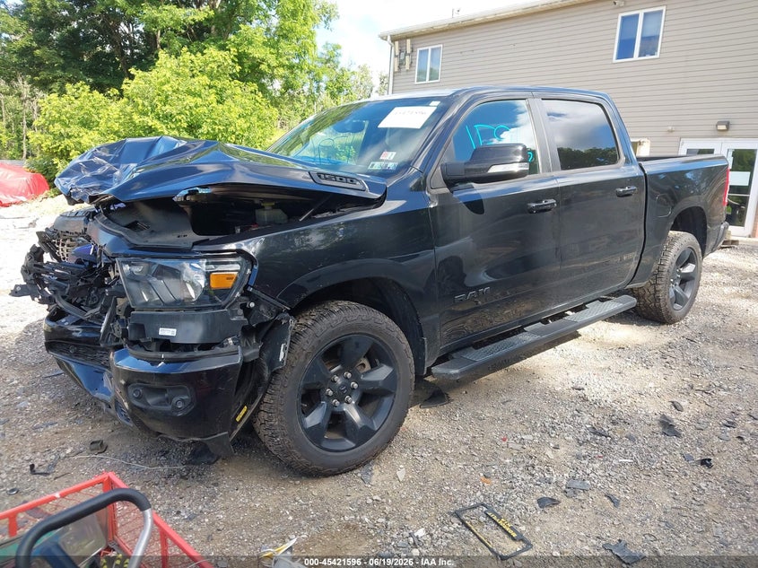 Vin: 1c6rrffg6kn845484, lot: 45919647, ram 1500 big horn/lone star  4x4 5'7 box 20192