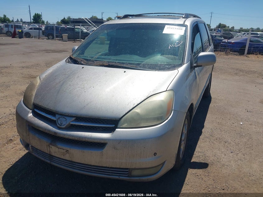 2004 Toyota Sienna, Обычный износ, IAAI, VIN 5TDBA22C64S010687 — фото 2