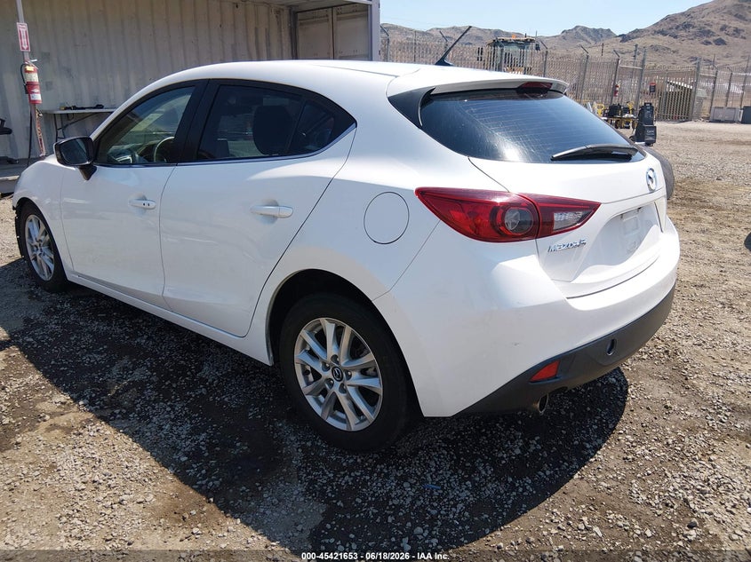 Vin: jm1bm1l77g1288387, lot: 45919704, mazda mazda3 i touring 20163