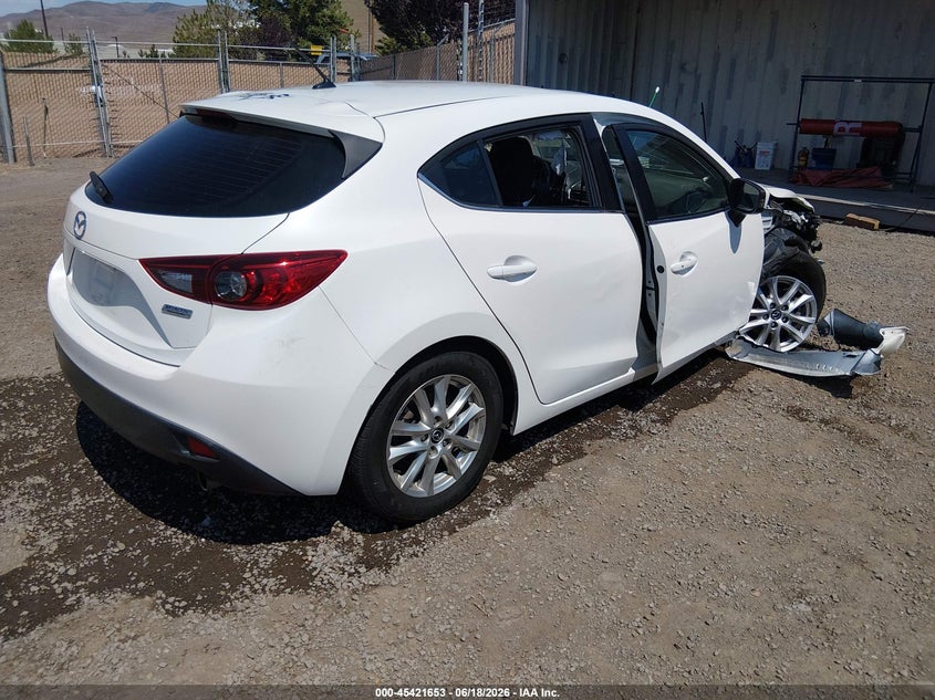 Vin: jm1bm1l77g1288387, lot: 45919704, mazda mazda3 i touring 20164