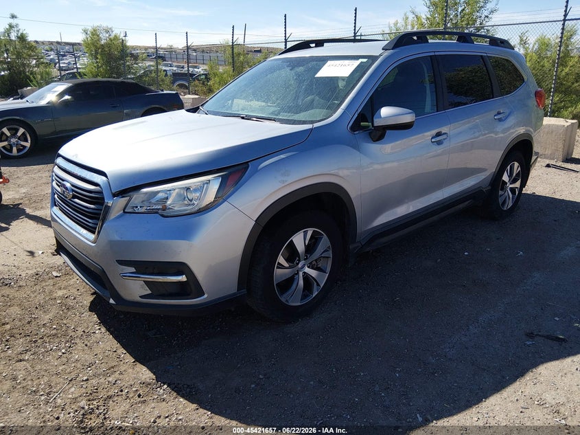 Vin: 4s4wmafdxl3472008, lot: 45919709, subaru ascent premium 20202