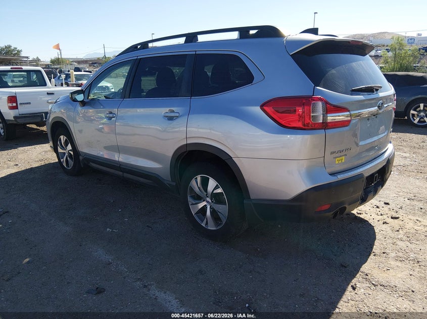 Vin: 4s4wmafdxl3472008, lot: 45919709, subaru ascent premium 20203
