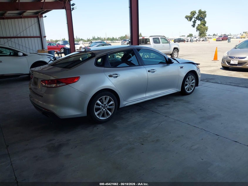 Vin: 5xxgt4l30hg170940, lot: 45919713, kia optima lx 20174