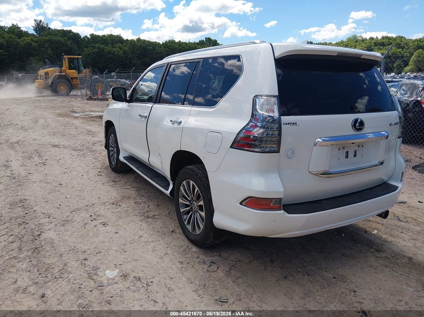 Vin: jtjgm7bx0m5290610, lot: 45919721, lexus gx 460 luxury 20213