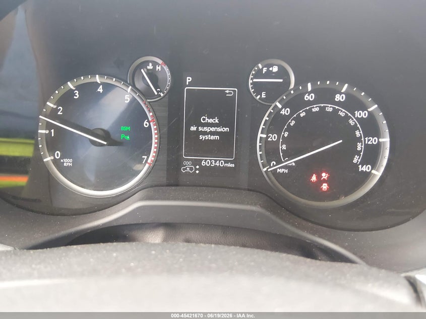 2021 Lexus Gx 460 Luxury VIN: JTJGM7BX0M5290610 Lot: 45421670