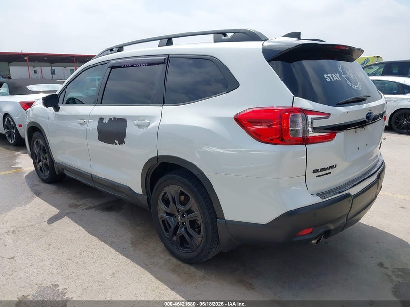 Vin: 4s4wmakd6p3412951, lot: 45919731, subaru ascent onyx edition limited 7-passenger 20233
