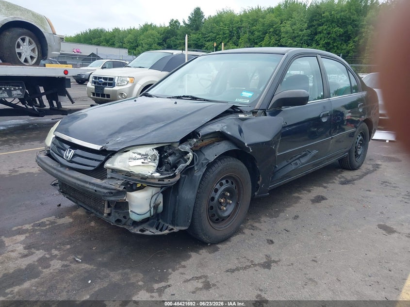 2002 Honda Civic Lx 2HGES15582H588921 photo 1