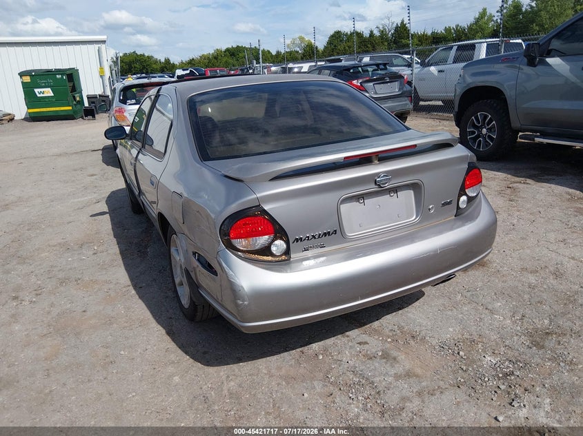 2000 NISSAN MAXIMA SEDAN 3.0L V-6 DOHC, 222HP