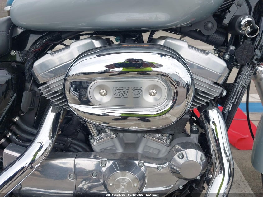 2014 Harley-Davidson Xl883 Superlow VIN: 1HD4CR214EC411831 Lot: 45421729