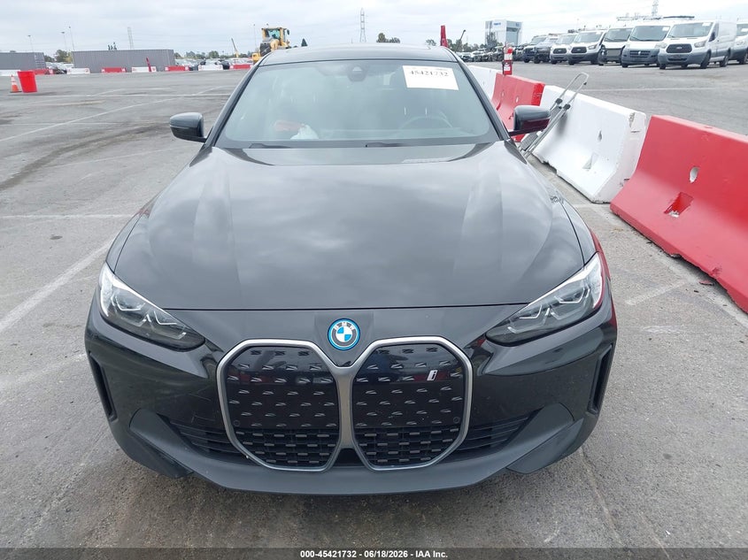 2024 BMW I4 Gran Coupe Edrive35 VIN: WBY43AW01RFT37730 Lot: 45421732