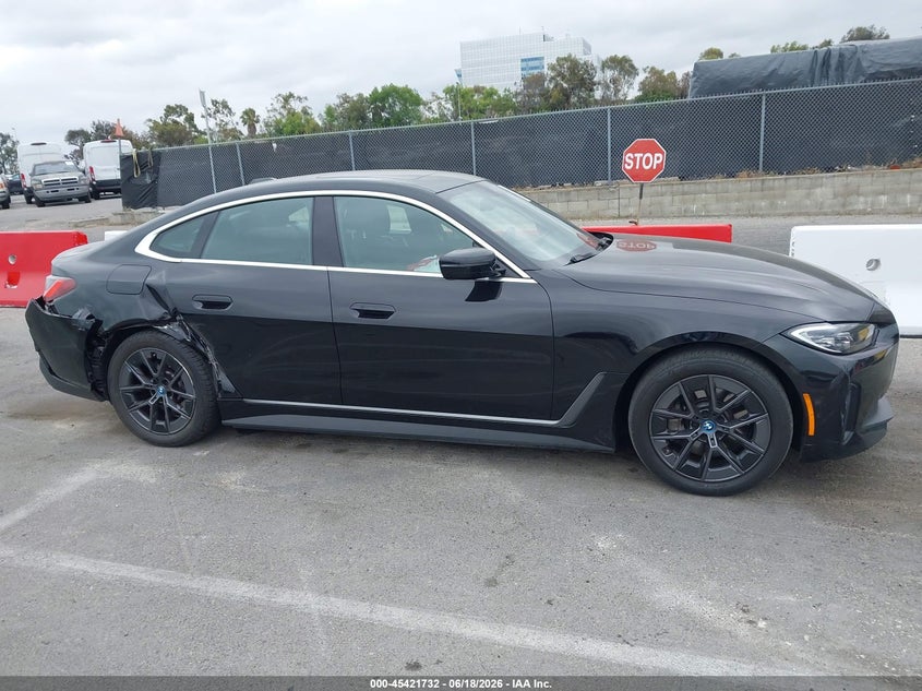 2024 BMW I4 Gran Coupe Edrive35 VIN: WBY43AW01RFT37730 Lot: 45421732