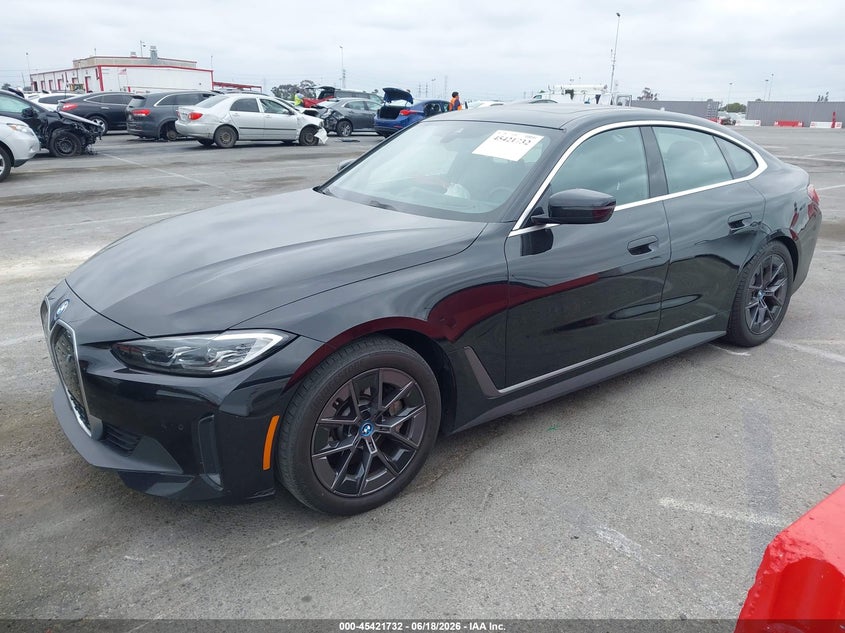 Vin: wby43aw01rft37730, lot: 45919783, bmw i4 gran coupe edrive35 20242