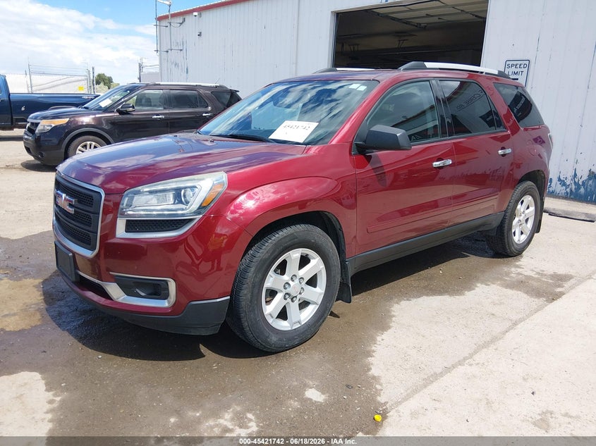Vin: 1gkkvpkd2gj134472, lot: 45919793, gmc acadia sle2 20162