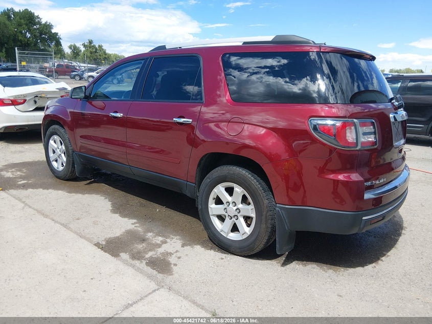 Vin: 1gkkvpkd2gj134472, lot: 45919793, gmc acadia sle2 20163
