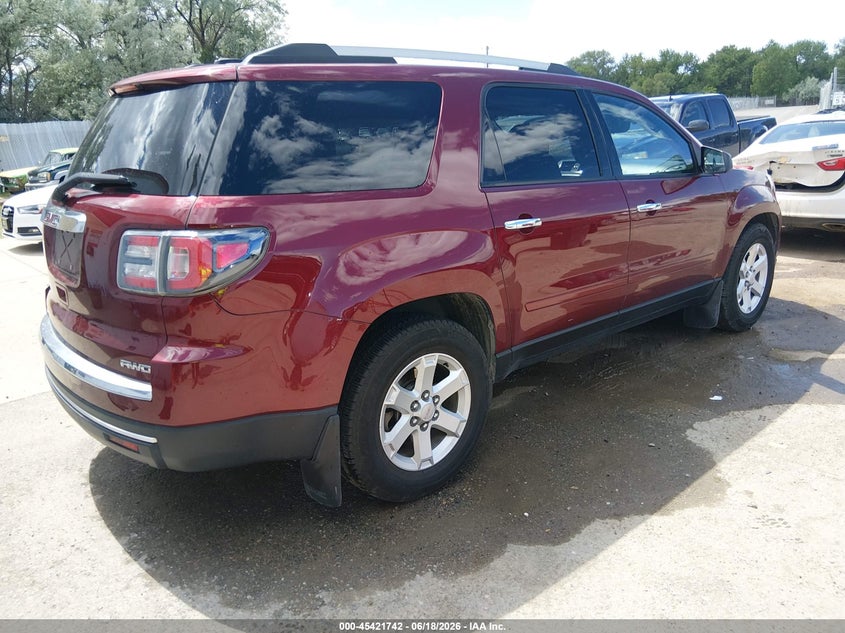 Vin: 1gkkvpkd2gj134472, lot: 45919793, gmc acadia sle2 20164