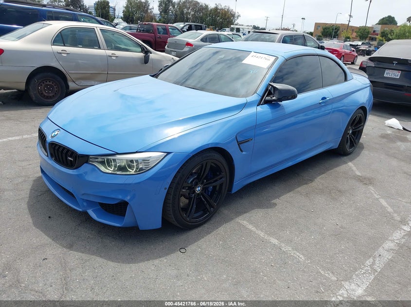 Vin: wbs3u9c51fj968214, lot: 45919817, bmw m4 20152