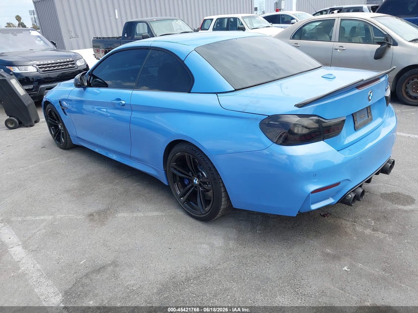 Vin: wbs3u9c51fj968214, lot: 45919817, bmw m4 20153