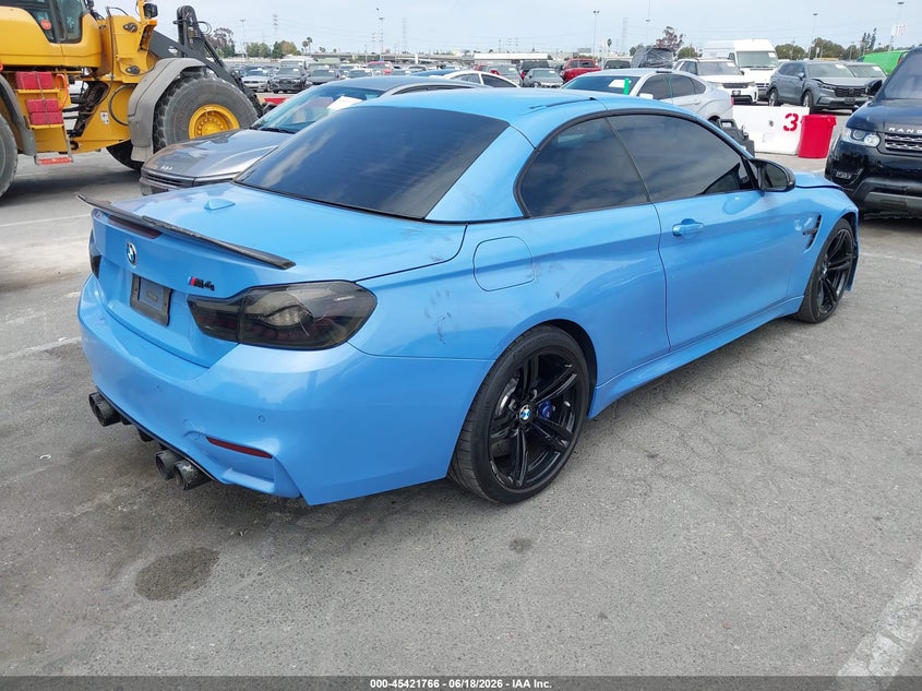 Vin: wbs3u9c51fj968214, lot: 45919817, bmw m4 20154