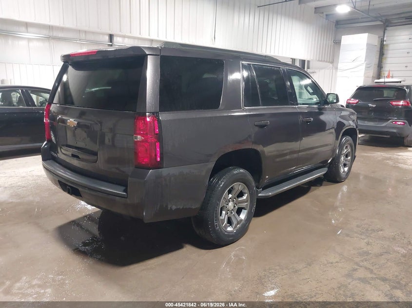 Vin: 1gnskaec9jr316254, lot: 45919893, chevrolet tahoe ls 20184
