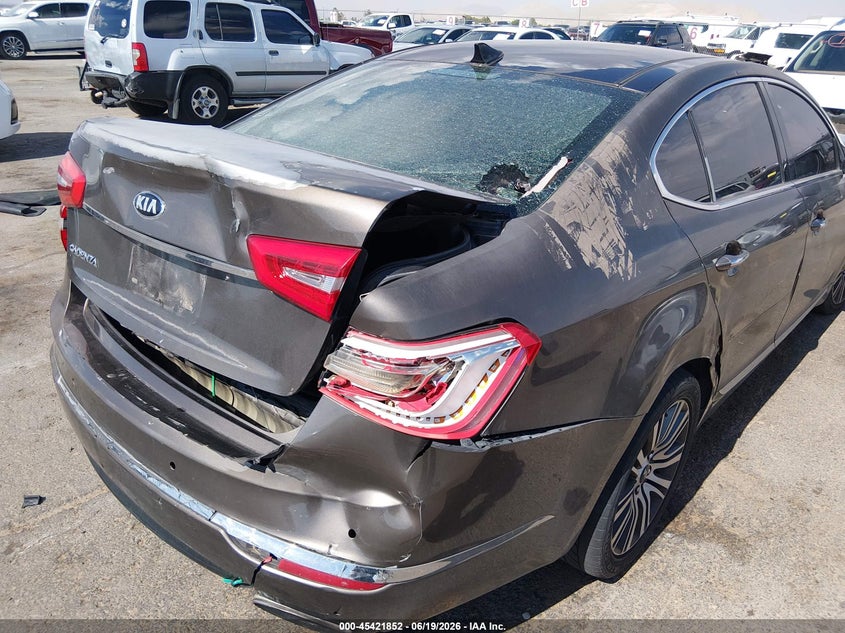 2014 Kia Cadenza Premium VIN: KNALN4D78E5124960 Lot: 45421852