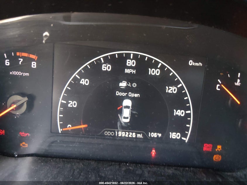 2014 Kia Cadenza Premium VIN: KNALN4D78E5124960 Lot: 45421852