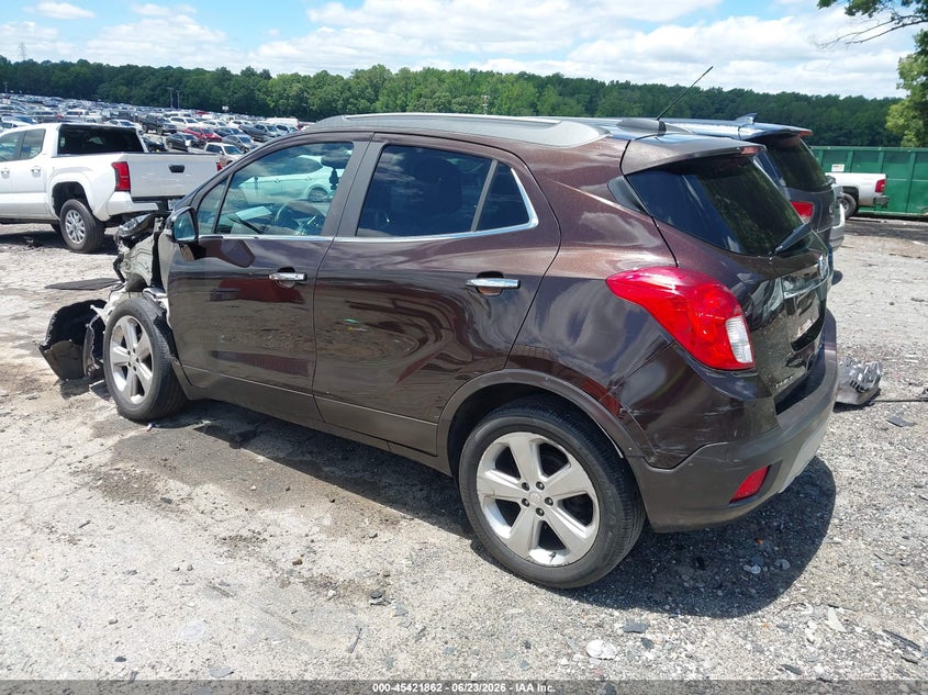 Vin: kl4cjasb1gb584898, lot: 45919913, buick encore 20163