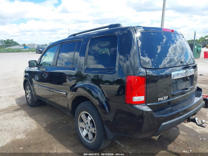 Vin: 5fnyf4h91bb056965, lot: 45919923, honda pilot touring 20113