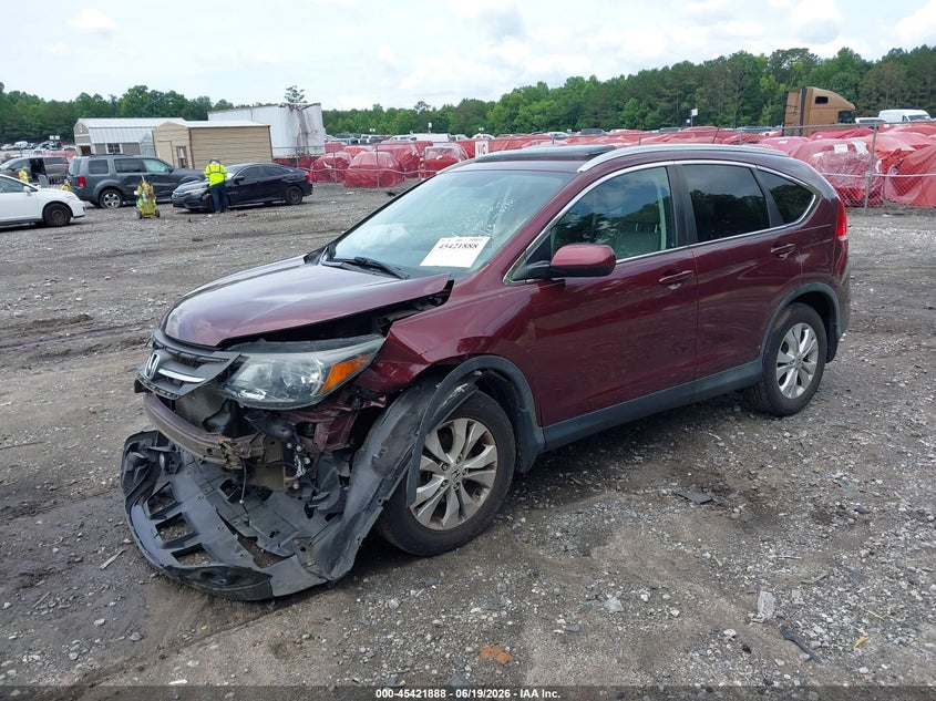 5J6RM3H70EL032039 2014 HONDA CR-V EX-L photo 1