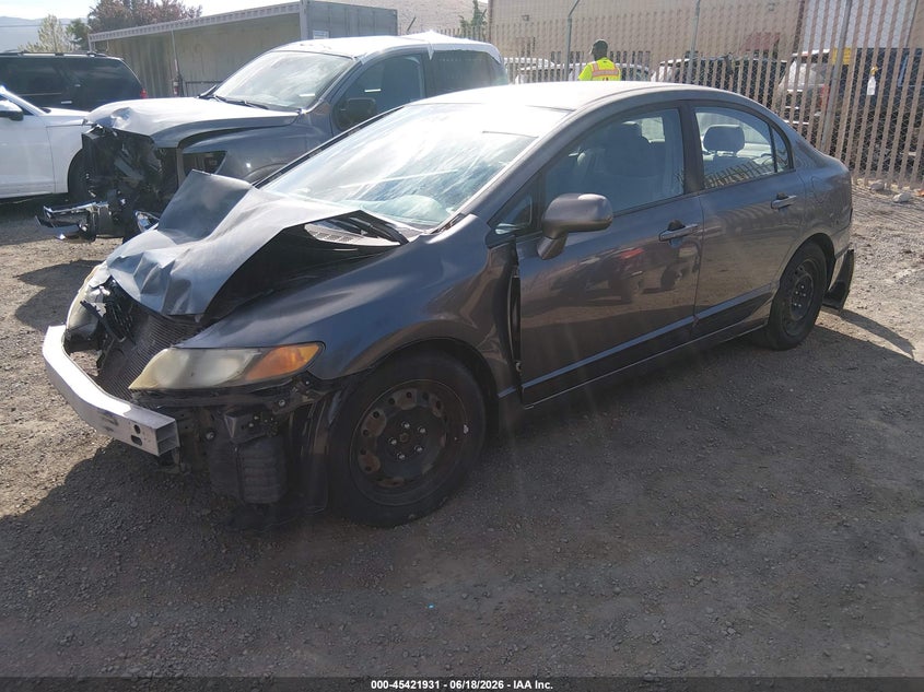 2009 Honda Civic Lx 19XFA16509E032287 photo 1