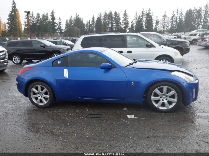 2004 Nissan 350Z Enthusiast VIN: JN1AZ34E34T063862 Lot: 45421969