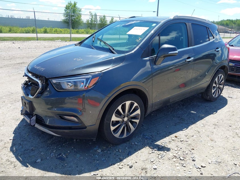 Vin: kl4cjbsb6jb646664, lot: 45920030, buick encore 20182