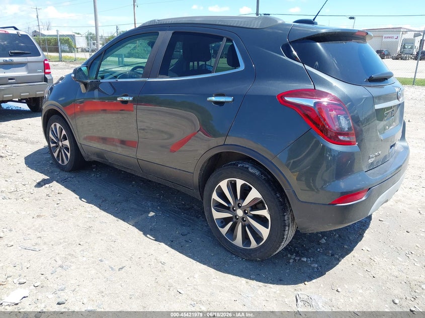 Vin: kl4cjbsb6jb646664, lot: 45920030, buick encore 20183