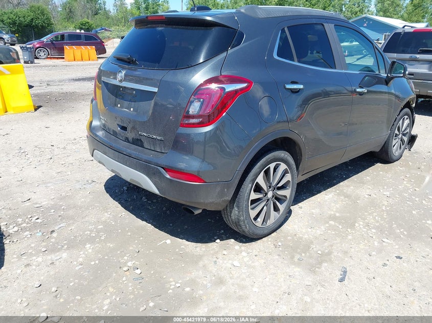 Vin: kl4cjbsb6jb646664, lot: 45920030, buick encore 20184