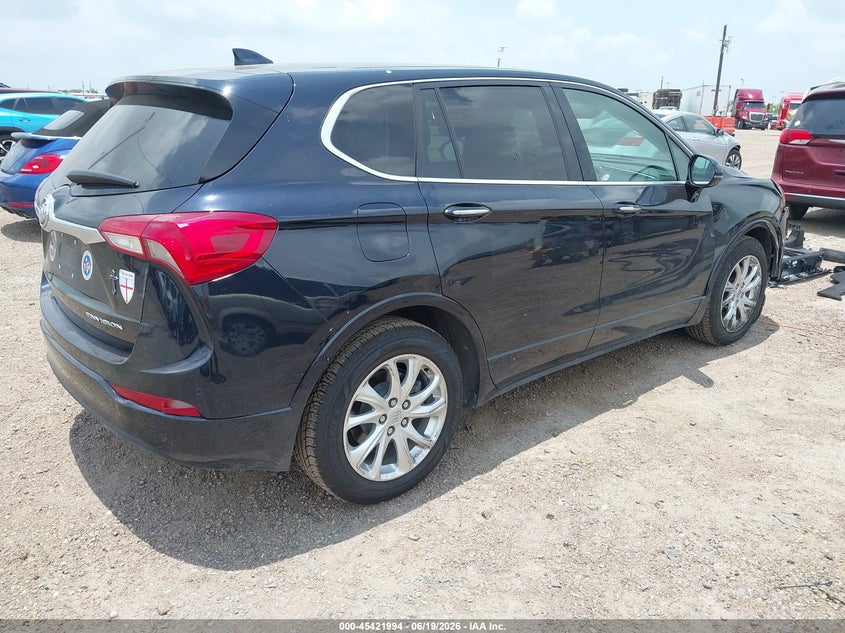 Vin: lrbfxbsa8ld195283, lot: 45920045, buick envision fwd preferred 20204