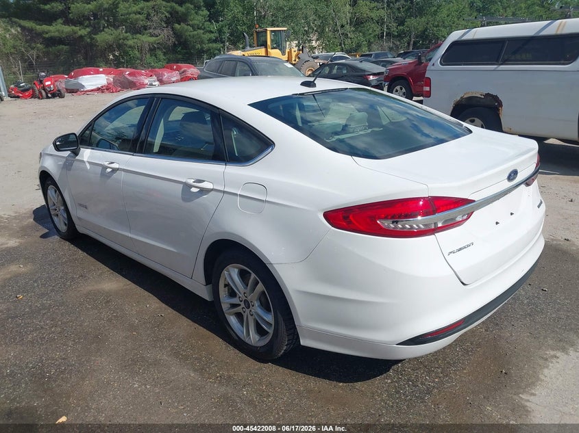 2018 FORD FUSION HYBRID S — Фото 3
