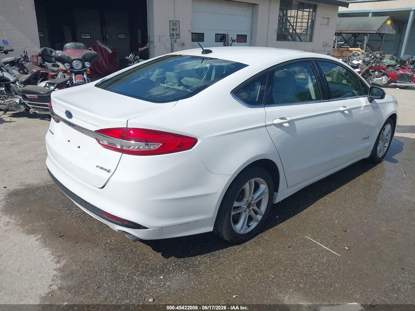 2018 FORD FUSION HYBRID S — Фото 4