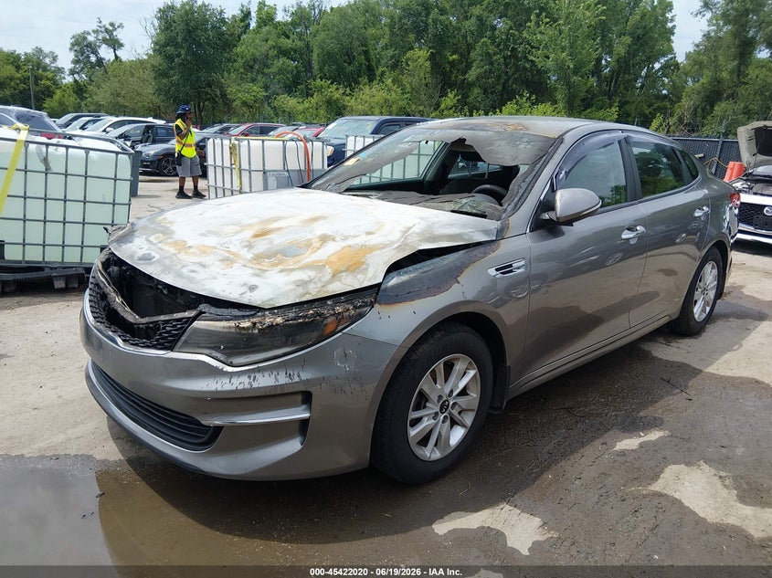 Vin: 5xxgt4l30gg026237, lot: 45920071, kia optima lx 20162