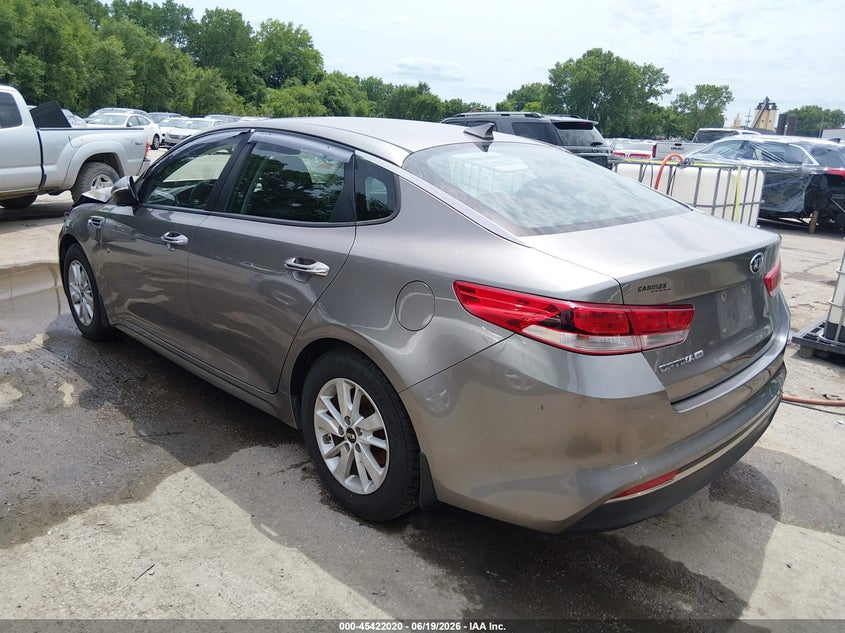 Vin: 5xxgt4l30gg026237, lot: 45920071, kia optima lx 20163
