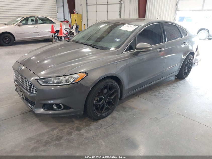 2014 Ford Fusion, Удар сзади, IAAI, VIN 3FA6P0K98ER311447 — фото 2