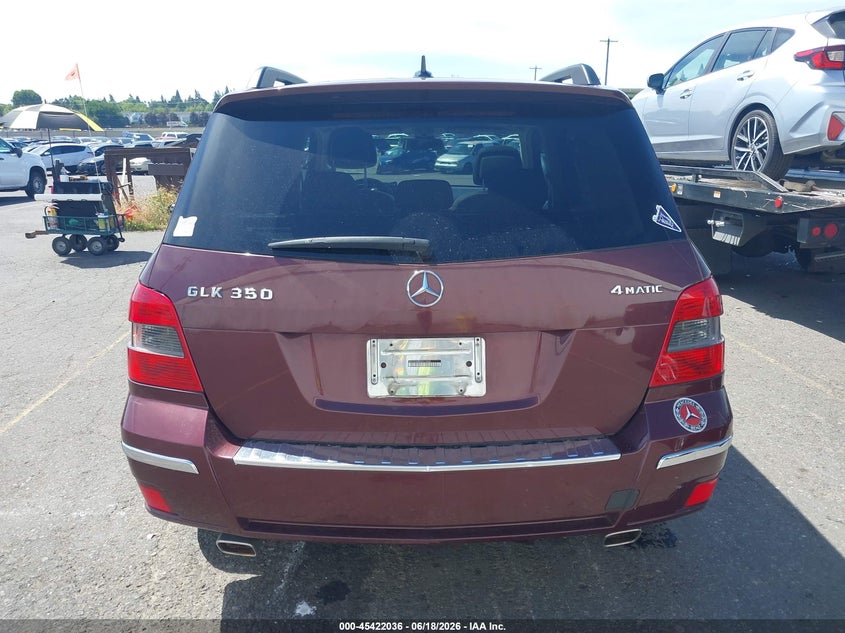 2010 Mercedes-Benz Glk 350 4Matic VIN: WDCGG8HBXAF412045 Lot: 45422036
