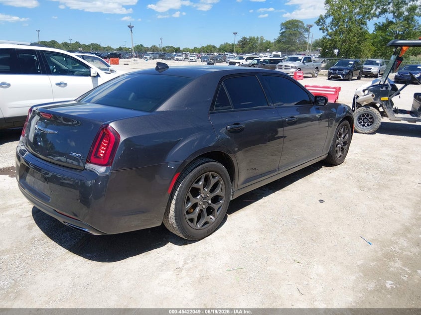 Vin: 2c3ccagg9jh165429, lot: 45920100, chrysler 300 300s awd 20184