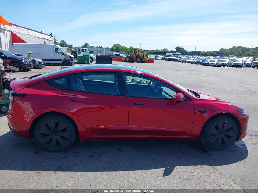2024 Tesla Model 3 Long Range Dual Motor All-Wheel Drive/Rear-Wheel Drive VIN: 5YJ3E1EA7RF726300 Lot: 45422126